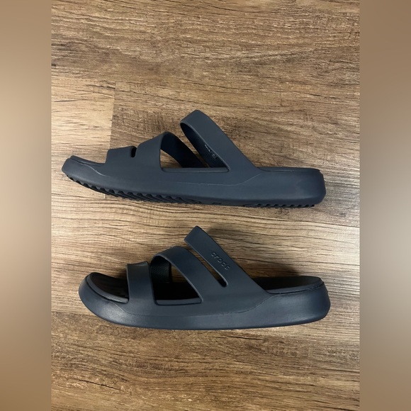 Crocs Getaway Strappy Shoes Womens Size 10 Slip On Comfort Lightweight Sandals - Picture 4 of 7